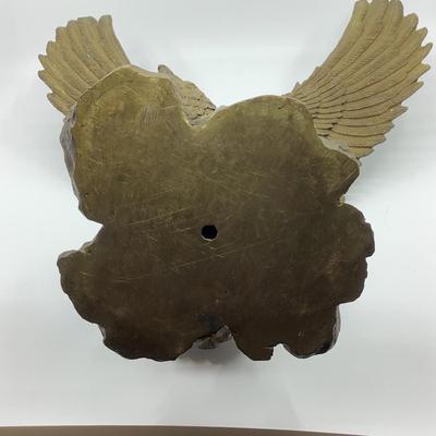 984 Large Bronze Flying Eagle Sculpture