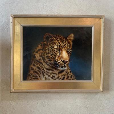 LOT 12: Signed Aldrich 98 Wildlife Painting