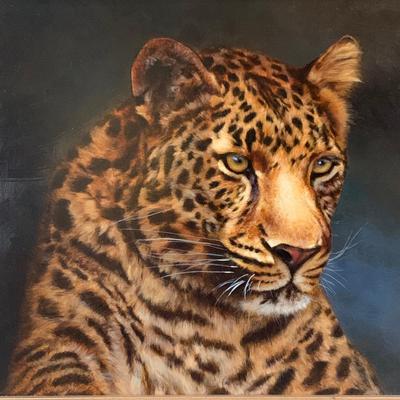LOT 12: Signed Aldrich 98 Wildlife Painting
