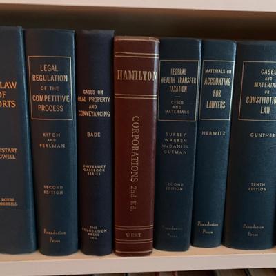 LOT 24: Collection of Law Books