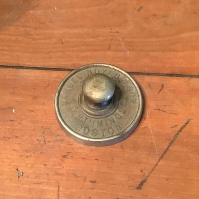 1001 Vintage Samual Noyes & Sons Boston Tailor Paperweight
