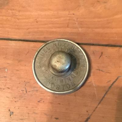 1001 Vintage Samual Noyes & Sons Boston Tailor Paperweight