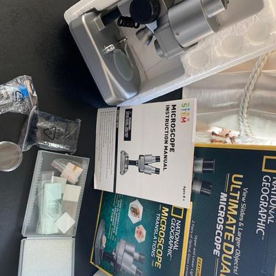 National Geographic Educational Activity Kits Microscope +++