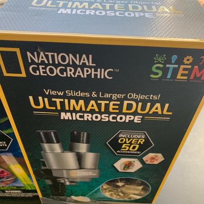 National Geographic Educational Activity Kits Microscope +++
