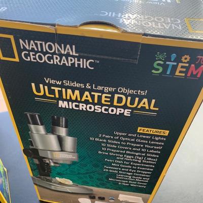 National Geographic Educational Activity Kits Microscope +++
