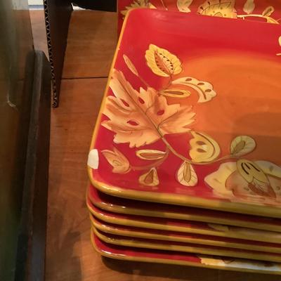 1007 Set of Gatesware Pottery Dishes
