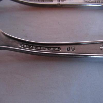 Vintage First Love Pattern, 1847 Rogers, International Silver Child's Spoon/Fork Set