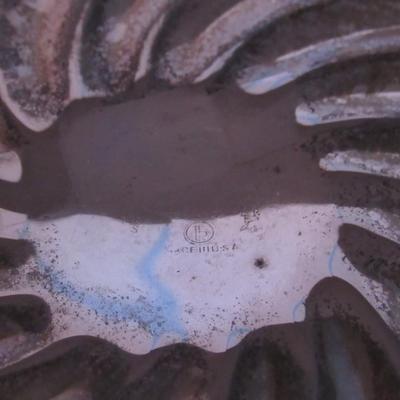 Old Sterling Silver Handled Dish and Silverplate Tray, Read Description