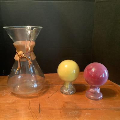 1018 Pyrex Chemistry & Apothecary Glass Mineral Balls