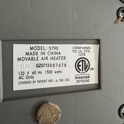 W 1170 Lasko Electric Heater