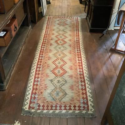 1072 Vintage Kilim Rug Runner