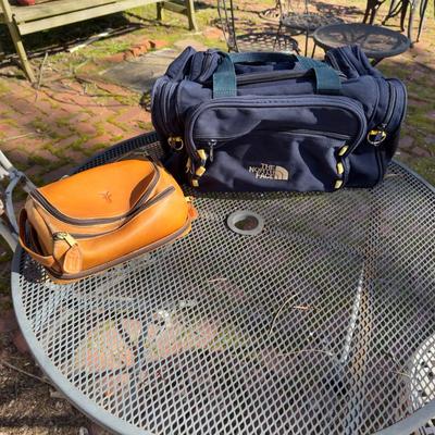 O 1174 North Face Duffle Bag & Frye Leather Mens Travel Bag