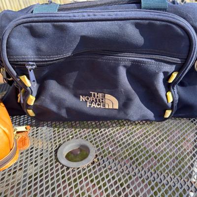 O 1174 North Face Duffle Bag & Frye Leather Mens Travel Bag
