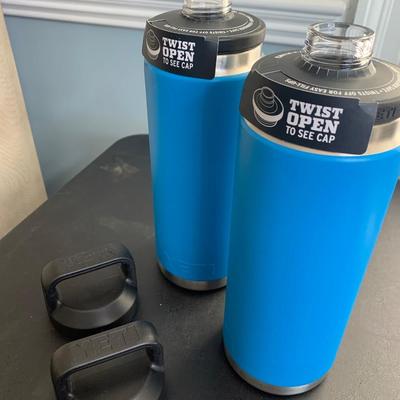 TWO Yeti Travel Cups