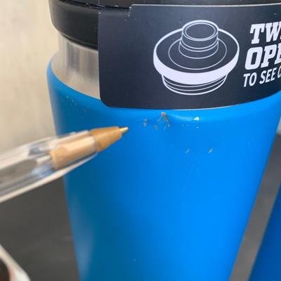 TWO Yeti Travel Cups