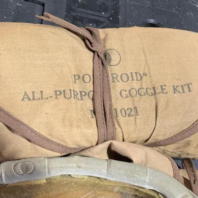 Korean War Era Polaroid Goggle Kits