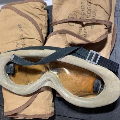 Korean War Era Polaroid Goggle Kits