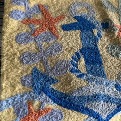 Soft Beach Theme Door Mat Bath Mat
