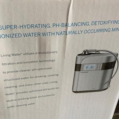 Super Hydrating Detoxifying Ionized Water System with Faucet - Never Used