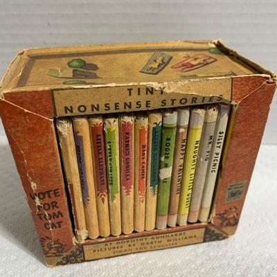 Vintage Childrenâ€™s Book Set - Nonsense Stories