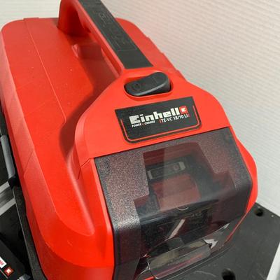 Einhell Battery Powered Shop Vac & Car Buffer