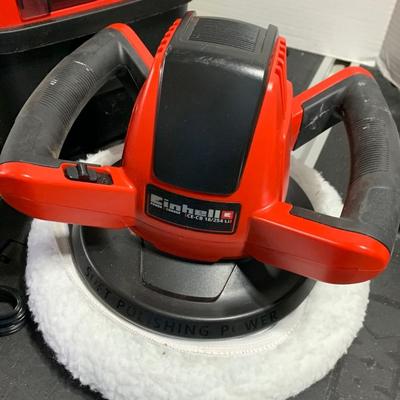 Einhell Battery Powered Shop Vac & Car Buffer