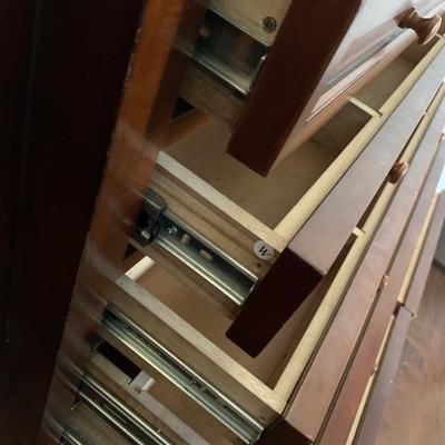 Martha Stewart Designs Heavy Wood Map/ Plans Storage Case