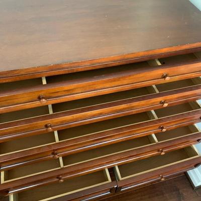 Martha Stewart Designs Heavy Wood Map/ Plans Storage Case