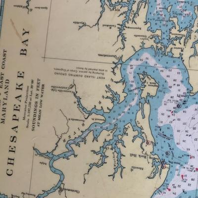 Chesapeake Bay Serving Tray - Cleat Handles