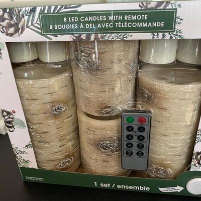New In Box Remote Candle Set