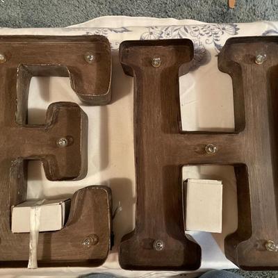 Pier 1 Imports Marque Wall Symbols and letters
