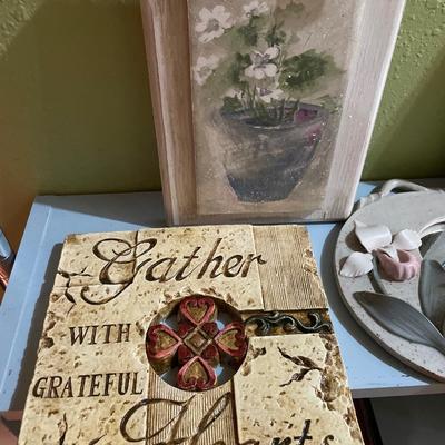 Gather decor with vintage couple