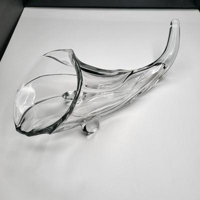 MCM Duncan Miller Glass Cornucopia