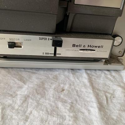 Bell and Howell auto load Super 8 film projector