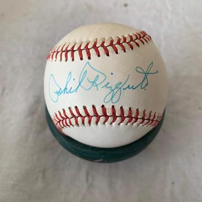 Phil Rizutto autographed baseball