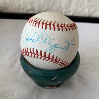 Phil Rizutto autographed baseball
