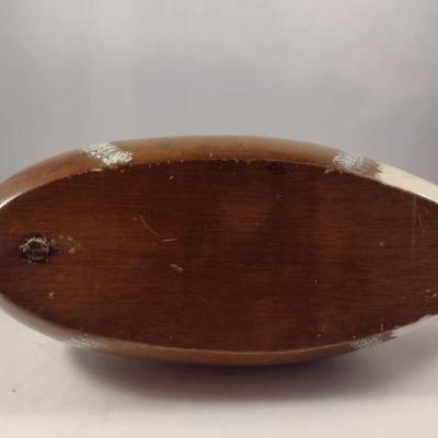 Painted Wooden Duck Decoy (#1)