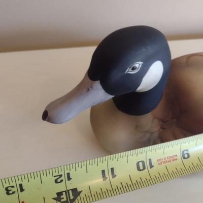 Porcelain Mallard Duck by Andrea
