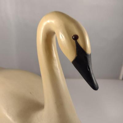 Painted Goose Creek Wooden Goose Decoy (#2)