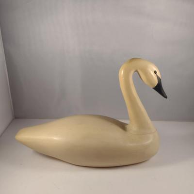 Painted Goose Creek Wooden Goose Decoy (#2)