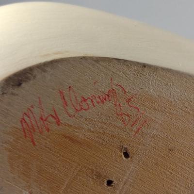 Painted Goose Creek Wooden Goose Decoy (#2)