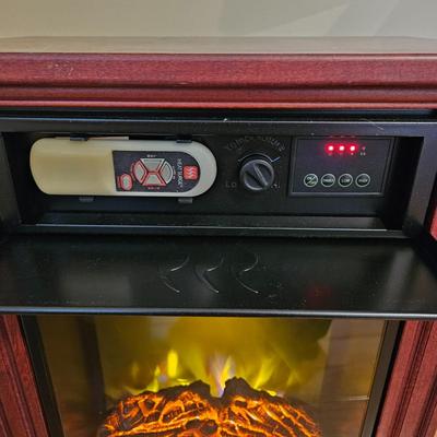 Small Electric HeatSurge Fireplace Heater (GB-DW)