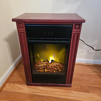 Small Electric HeatSurge Fireplace Heater (GB-DW)