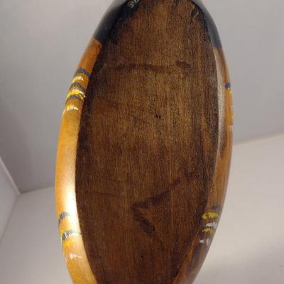 Painted Wooden Duck Decoy (#5)