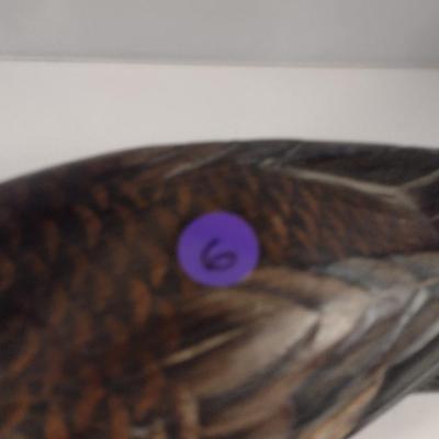 Painted Wooden Duck Decoy (#6)