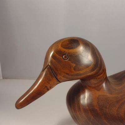 Wooden Duck Decoy Hickory, NC (#8)