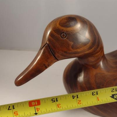 Wooden Duck Decoy Hickory, NC (#8)