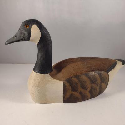 Painted Goose Decoy (#10)