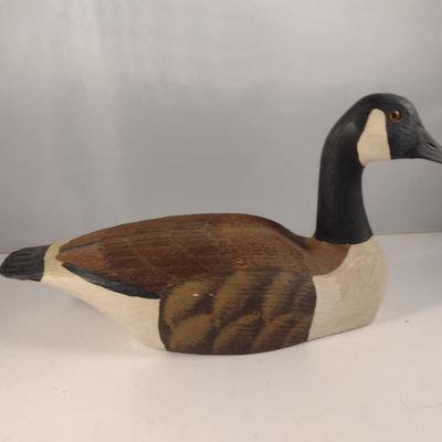 Painted Goose Decoy (#10)