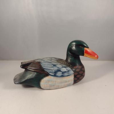 Painted Duck Decoy (#11)